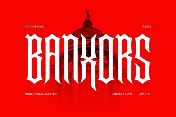Banxors: The Bold Black Metal Font for Edgy Designs