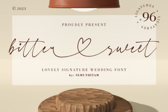 Bitter Sweet: A Font for Moments That Matter