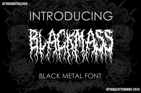 Black Mass: A Bold Font for Metal Branding