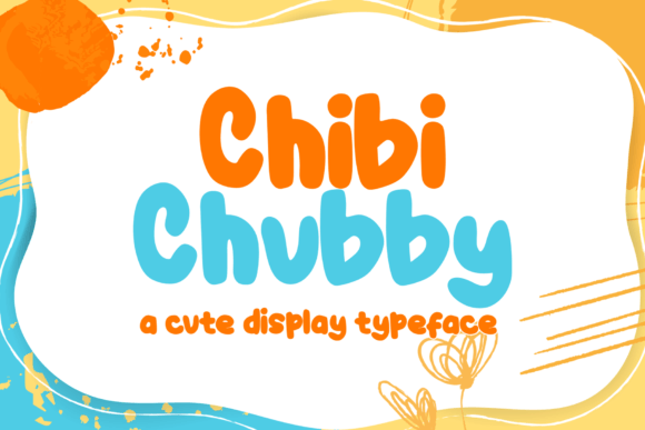 Discover the Playful Charm of the Chibi Chubby Font