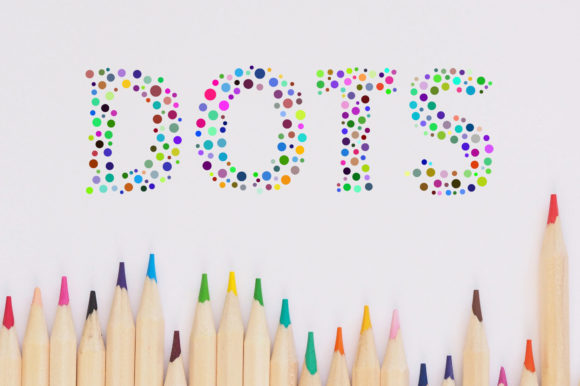 Dots: A Playful Color Font for Personalized Designs