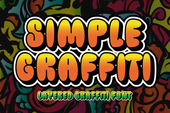 Simple Graffiti: Bold Urban Font for Your Projects