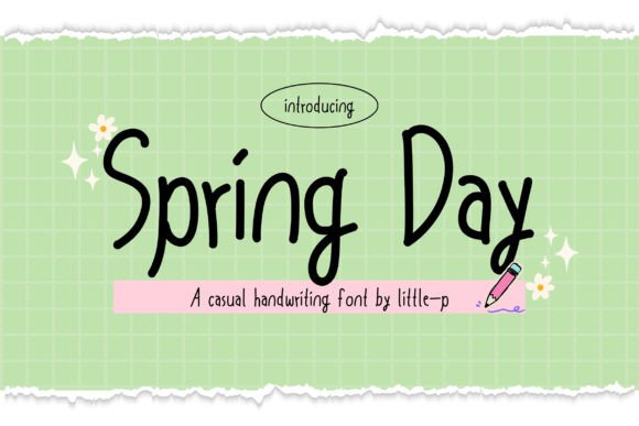 Spring Day: A Fresh Handwritten Font for Creative Projects